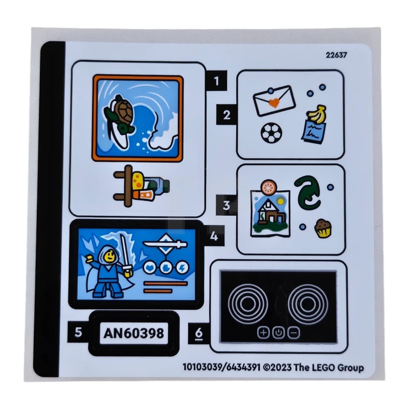 LEGO&reg; 6434391 - Sticker for Set 60398