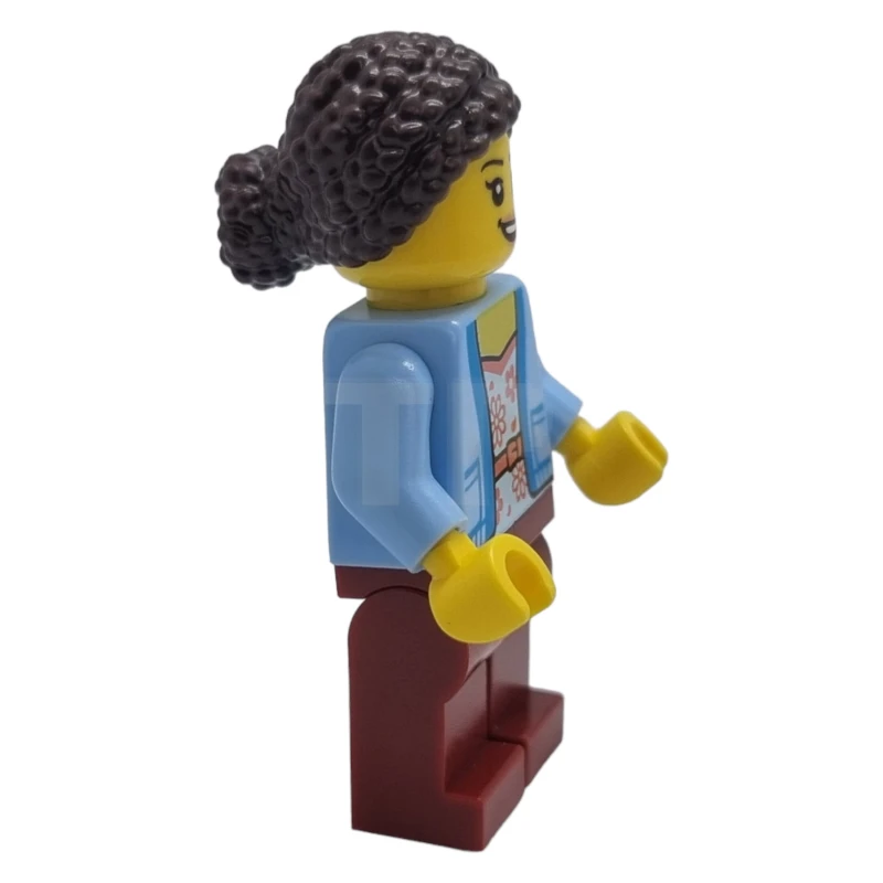 LEGO&reg; cty1664 Mom - White Shirt with Coral Flowers