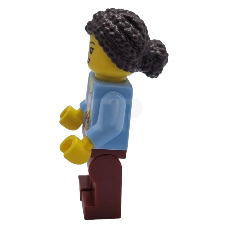 LEGO&reg; cty1664 Mom - White Shirt with Coral Flowers