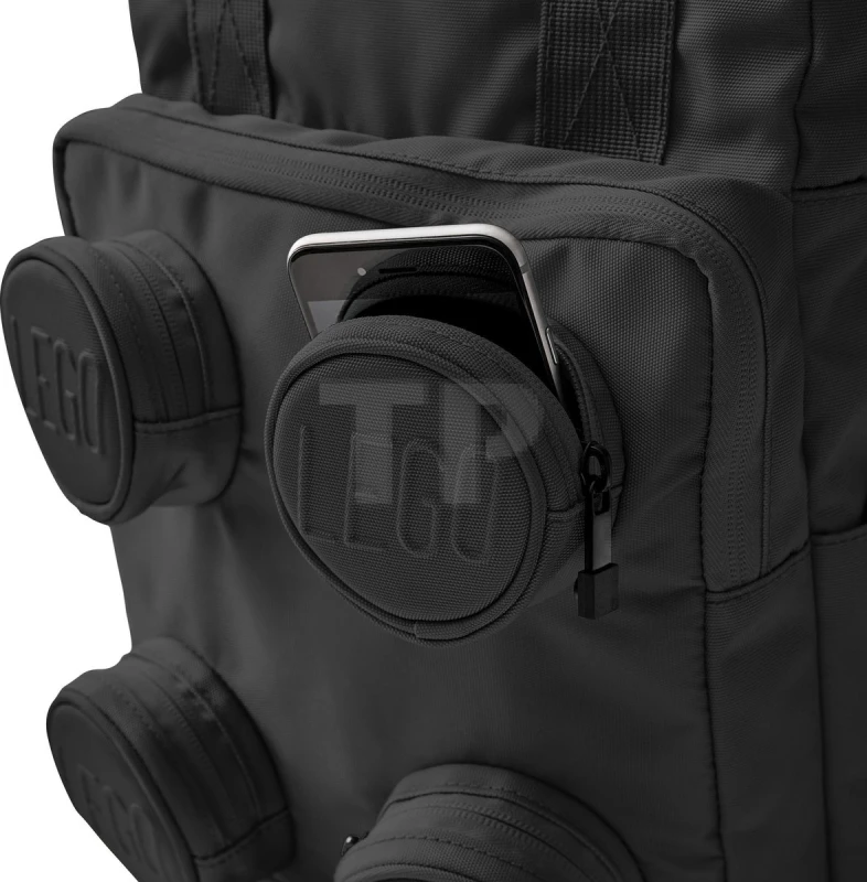 LEGO® Backpack 2x2 Brick Black