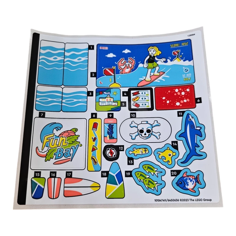 LEGO&reg; 6450636 - Pegatina para Set 41737