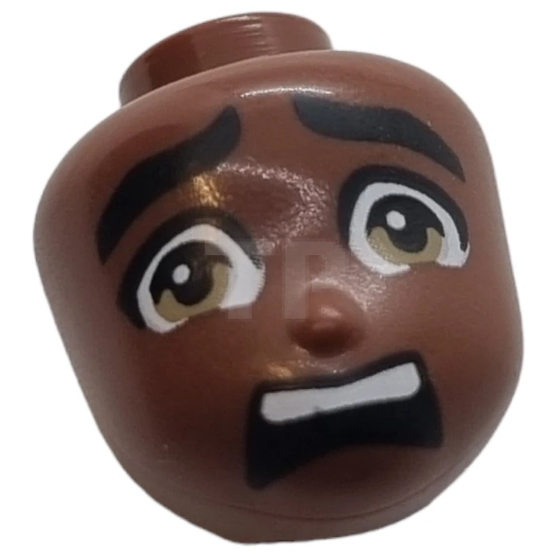 LEGO&reg; 6435121 - 103370 - Mini poupée à tête avec motif de bouche ouverte effrayée