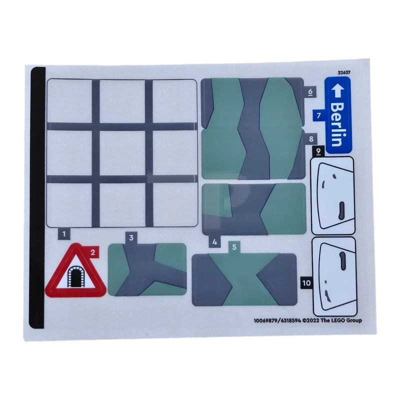 LEGO&reg; 6318594 - Sticker for Set 77012