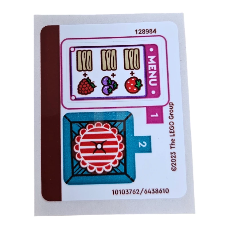 LEGO&reg; 6438610 - Autocollant pour l'ensemble 41753