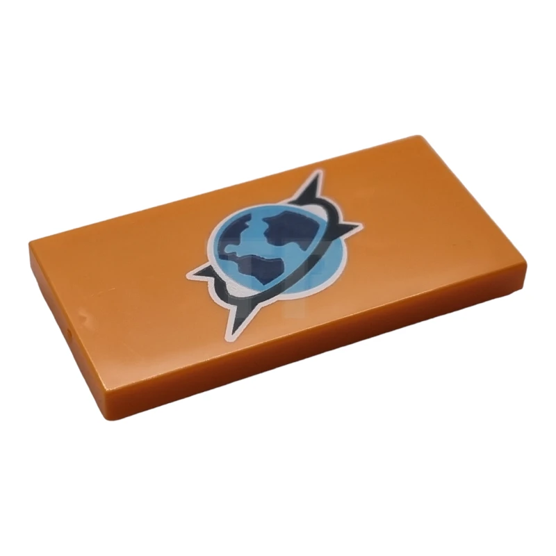 LEGO&reg; 6434772 - 87079pb1292 - Tegel 2 x 4 met Arctic Explorer Logo Patroon