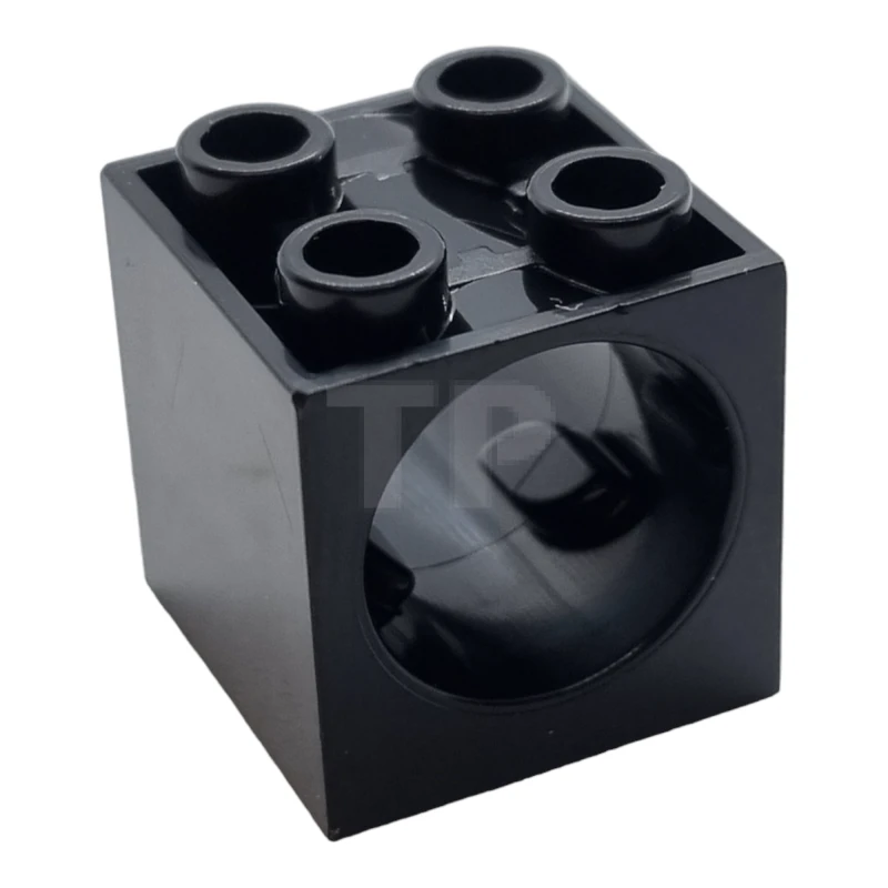 LEGO&reg; 6417813 - 73764 - Brick, Modified 2 x 2 x 1 2/3 with Hole for Gear Worm Screw 6L