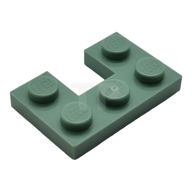 LEGO&reg; 6432746 - 73831 - Plaque 2 x 3 avec découpe 1 x 1