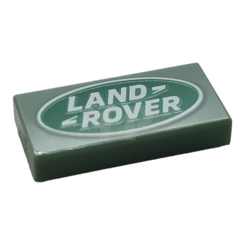 LEGO&reg; 6439020 - 3069pb1147 - Tile 1 x 2 with Land Rover Logo Pattern