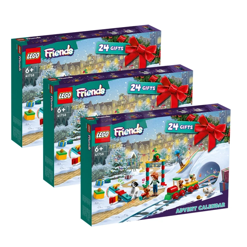 LEGO&reg; Bundel5 3X Friends Advent Calendar 2023