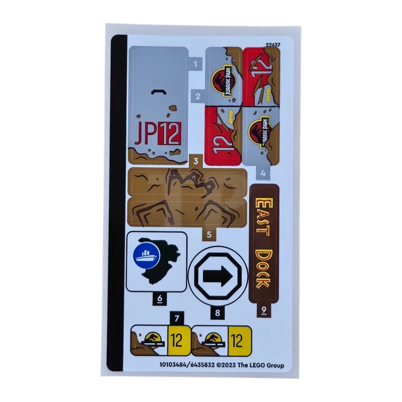 LEGO&reg; 6435832 - Sticker for Set 76958