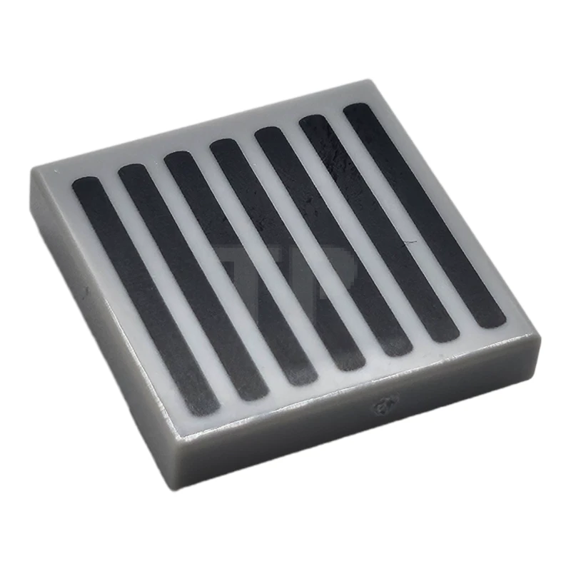 LEGO&reg; 6444487 - 3068pb2254 - Tegel 2 x 2 met roosterpatroon