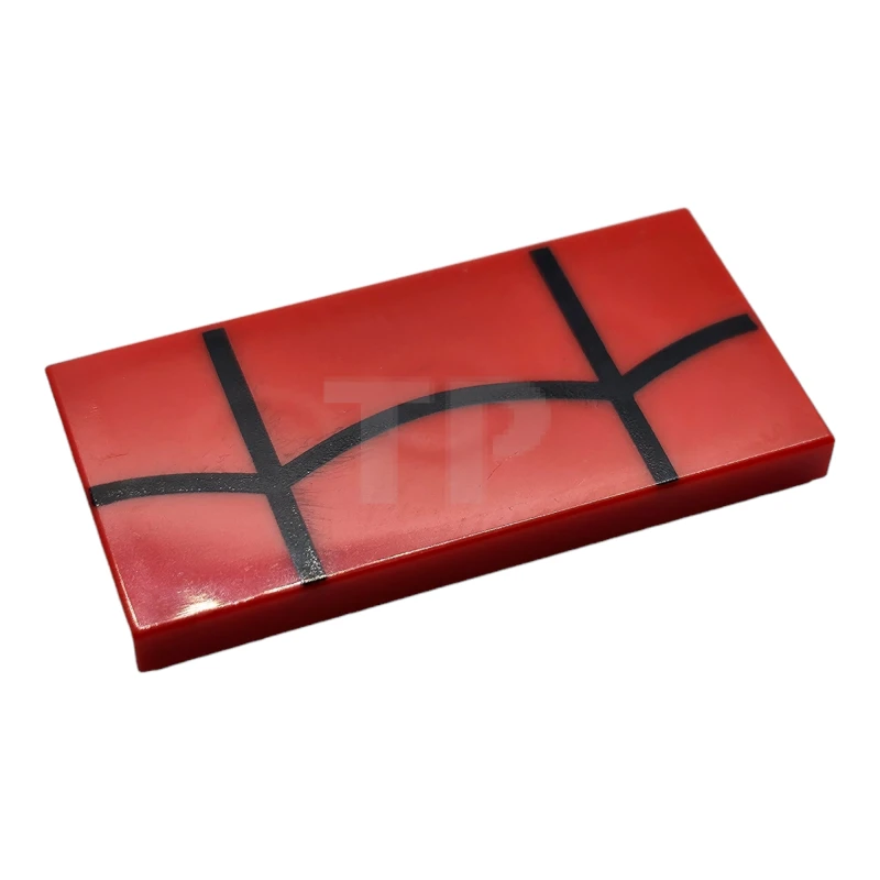 LEGO&reg; 6434915 - 87079pb1307 - Piastrelle 2 x 4 con motivo a ragnatela