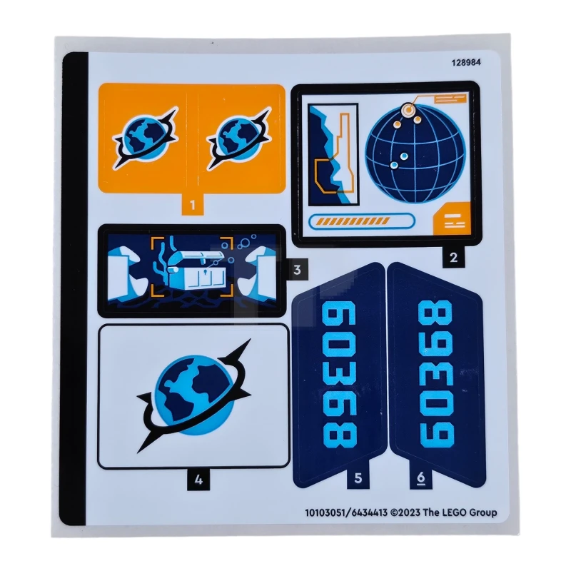LEGO&reg; 6434413 - Sticker for Set 60368