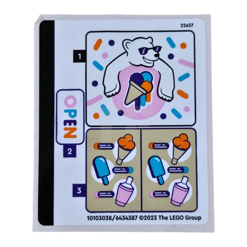 LEGO&reg; 6434387 - Sticker for Set 60363