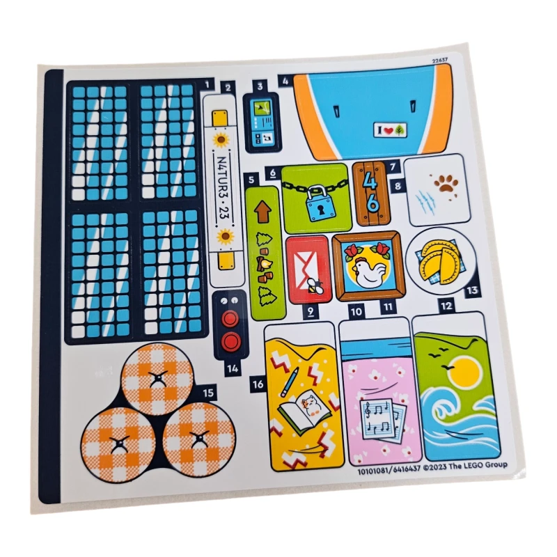 LEGO&reg; 6416437 - Autocollant pour l'ensemble 41735