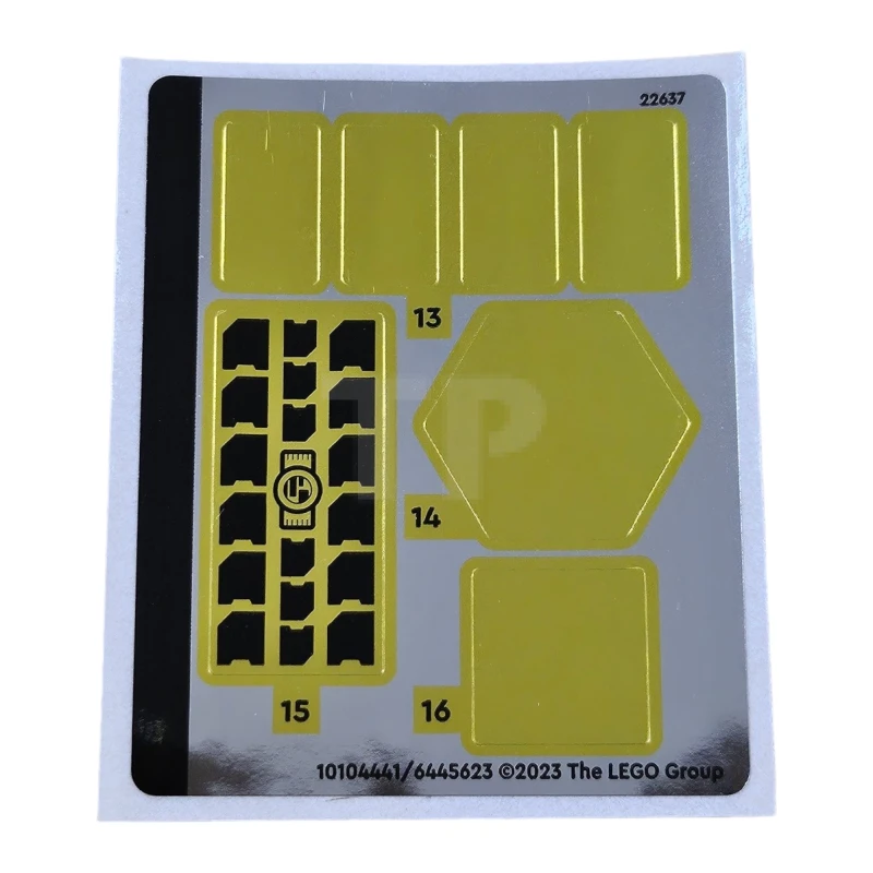 LEGO&reg; 6445623 - Autocollant pour l'ensemble 42158 - Feuille 2