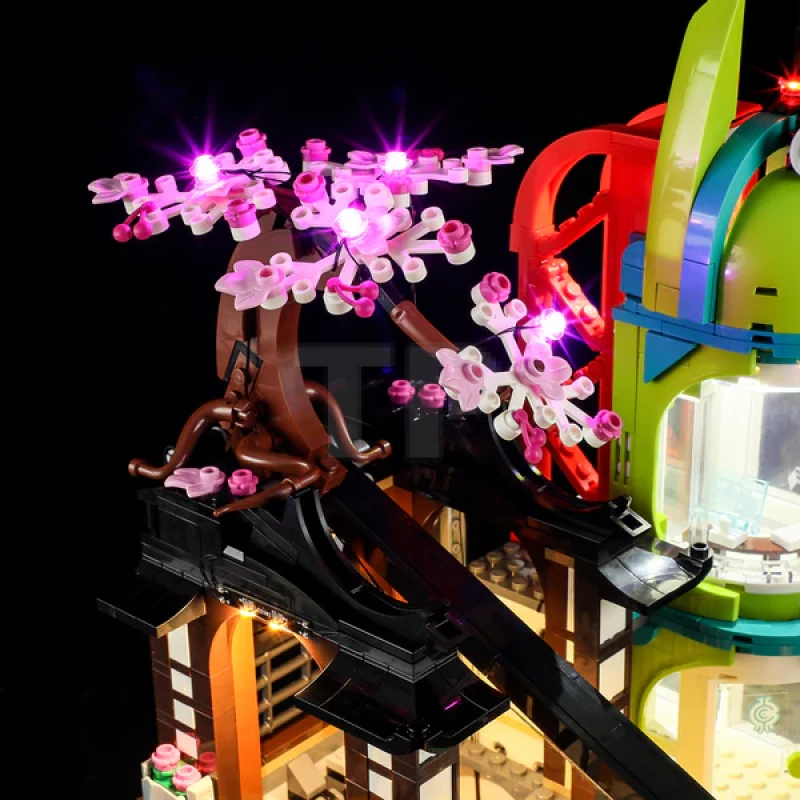 Light kit for LEGO® 71799 NINJAGO City Markets