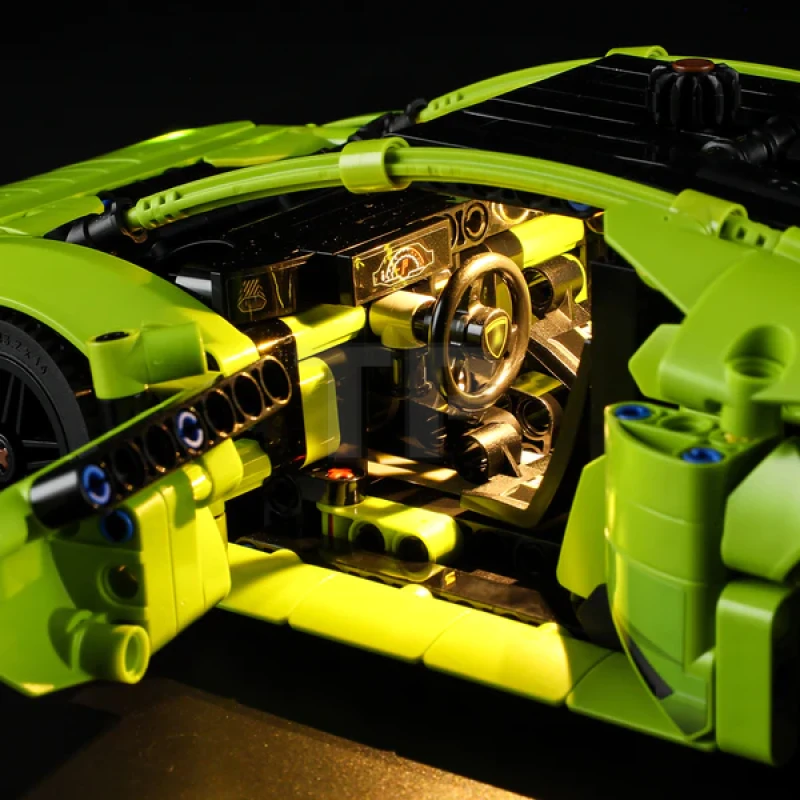 Light kit for LEGO® 42161 Lamborghini Huracán Tecnica
