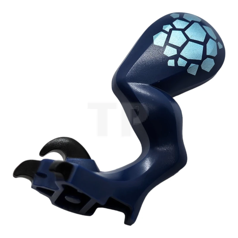 LEGO&reg; 6434541 - 49630c01pb04 - Dinosaurus Achterpoot met Schubbenpatroon - Links