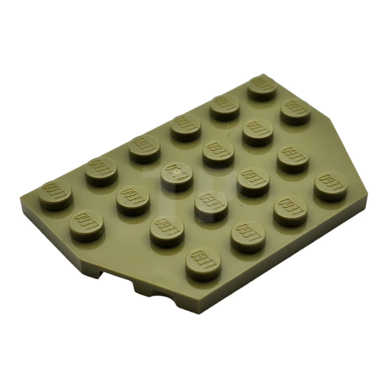 LEGO&reg; 6439695 - 32059 - Piastra 4 x 6 Cuneo - Taglio degli angoli