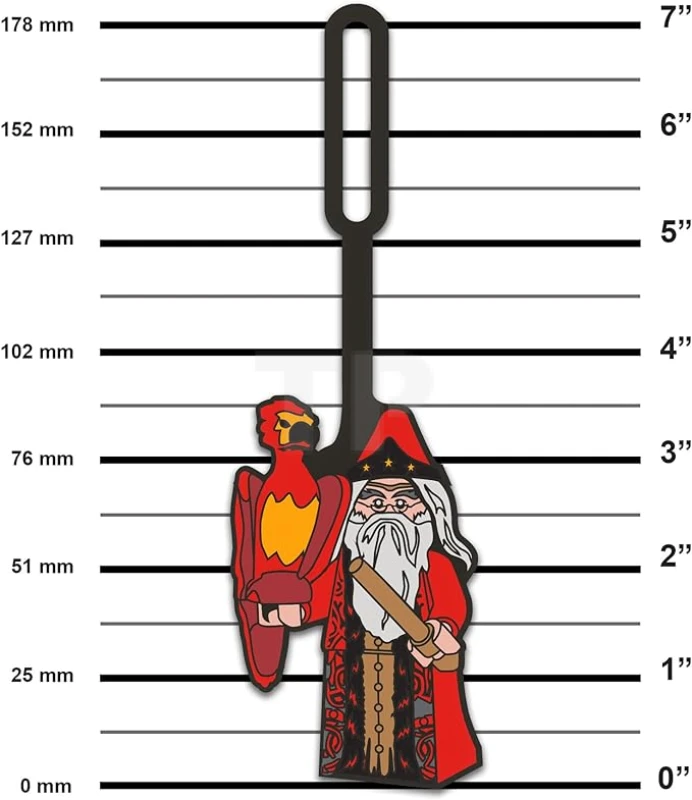 Etichetta della borsa Albus Silente