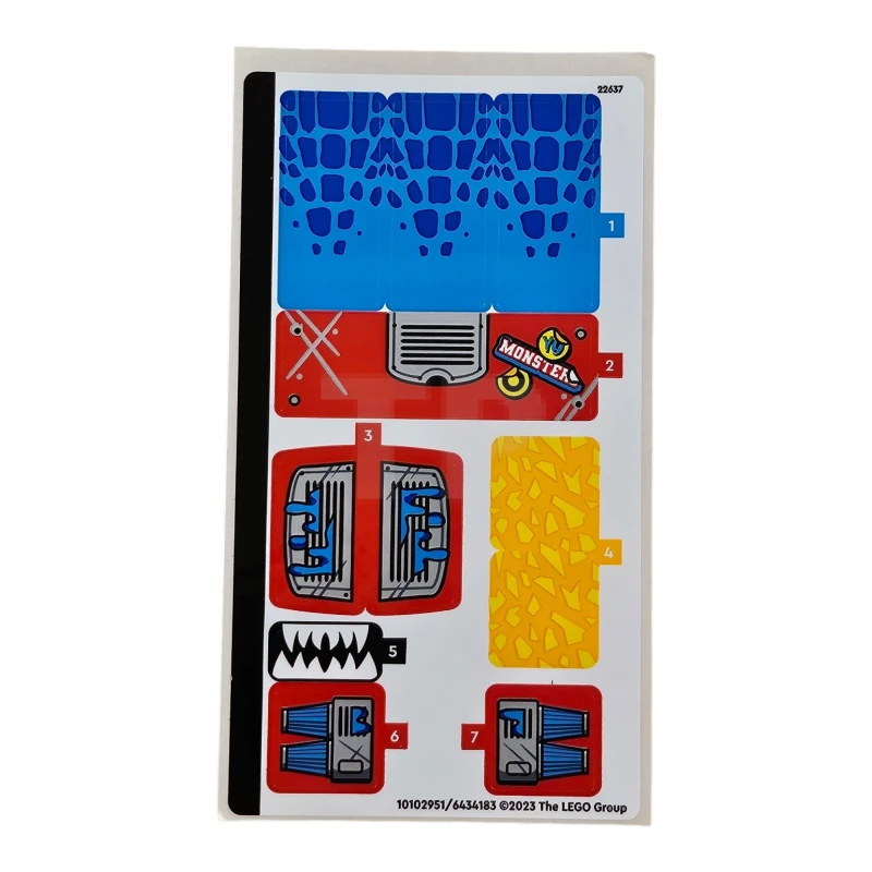 LEGO&reg; 6434183 - Sticker for Set 71458