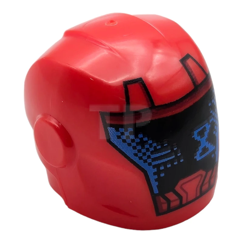 LEGO&reg; 6434225 - 28631pb23 - Helmet with Faceplate Pattern