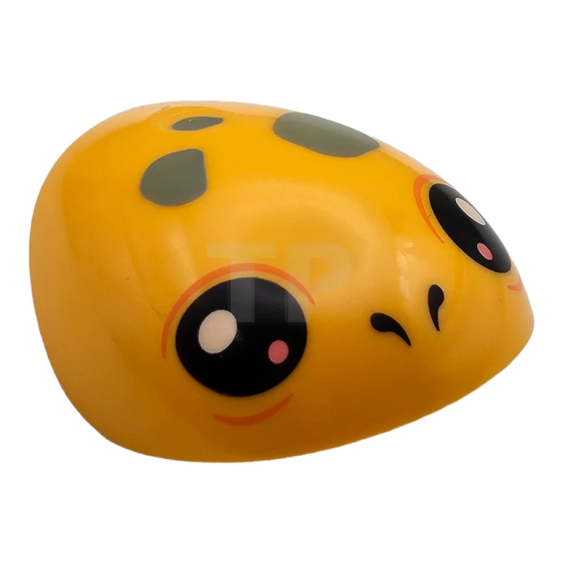 LEGO&reg; 6434231 - 21560pb15 - Armure, coque d'épaule avec connecteur et motif de tête de tortue.