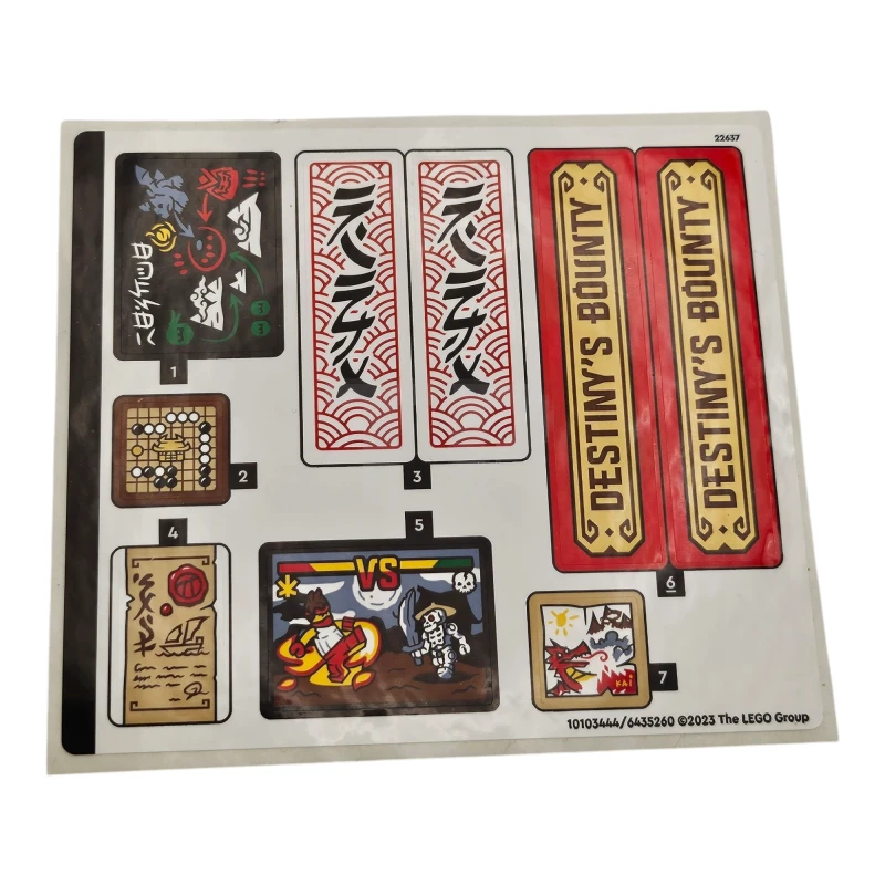 LEGO&reg; 6435260 - Sticker for Set 71797