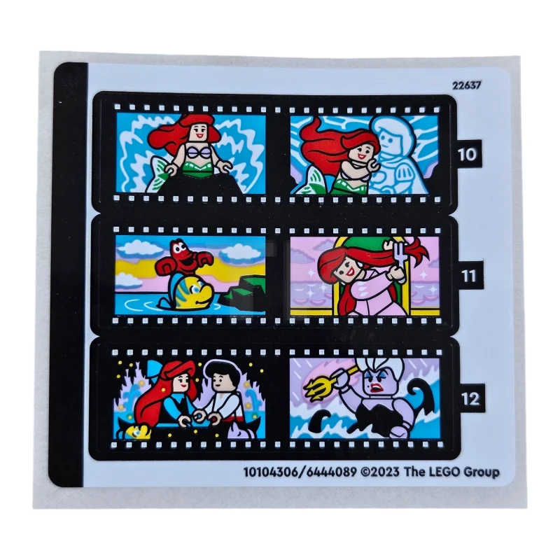 LEGO&reg; 6444089 - Autocollant pour l'ensemble 43227 - Feuille 2