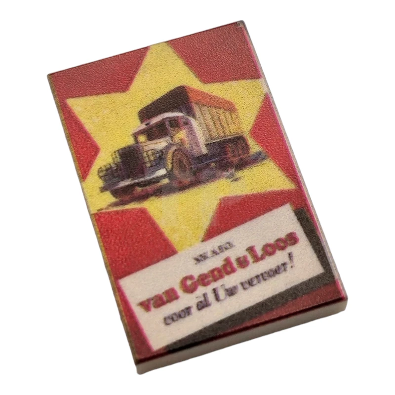 LEGO&reg;  - 26603BJB11 - Tile 2 x 3 Van Gend & Loos