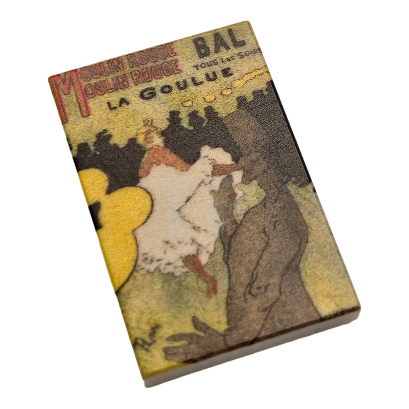 LEGO&reg;  - 26603BJB20 - Carreau 2 x 3 Moulin Rouge