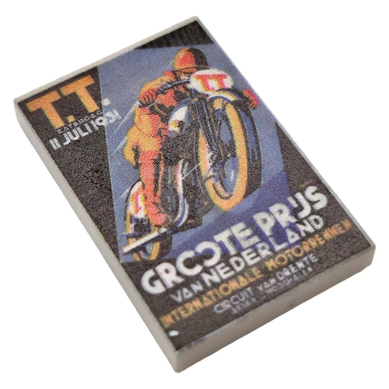 LEGO&reg;  - 26603BJB23 - Piastrelle 2 x 3 TT Assen 1931