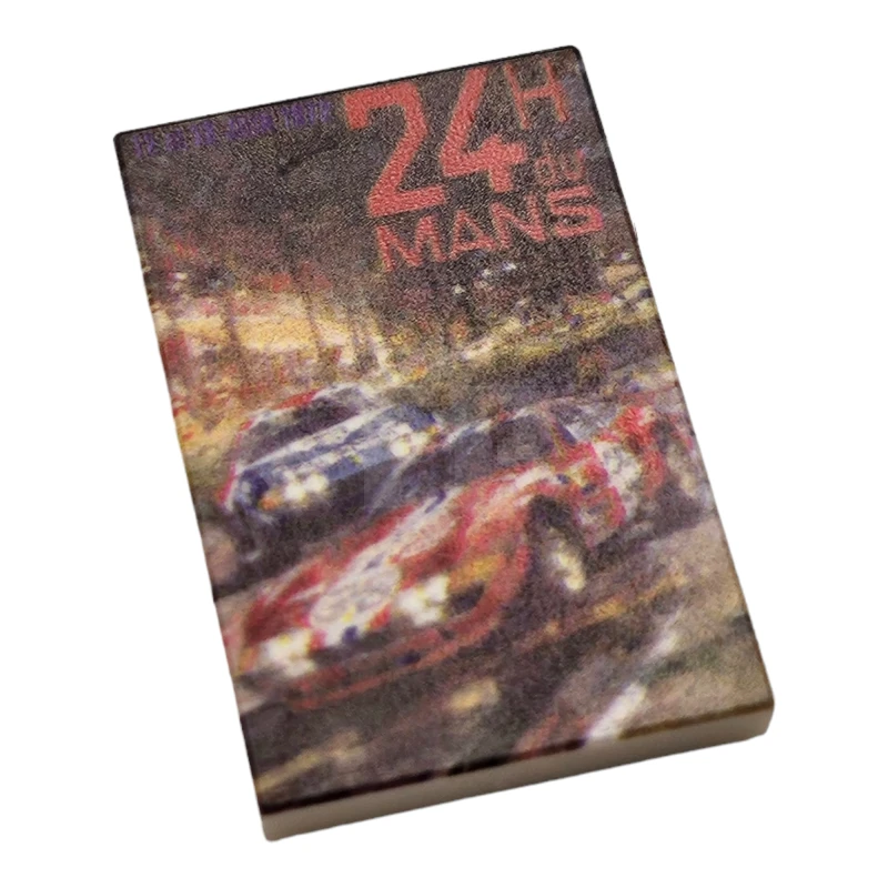 LEGO&reg;  - 26603BJB33 - Tegel 2 x 3 24H du Mans