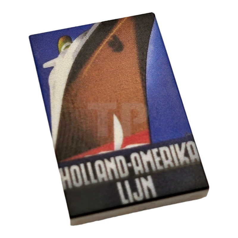 LEGO&reg;  - 26603BJB39 - Tile 2 x 3 HAL Holland amerika lijn