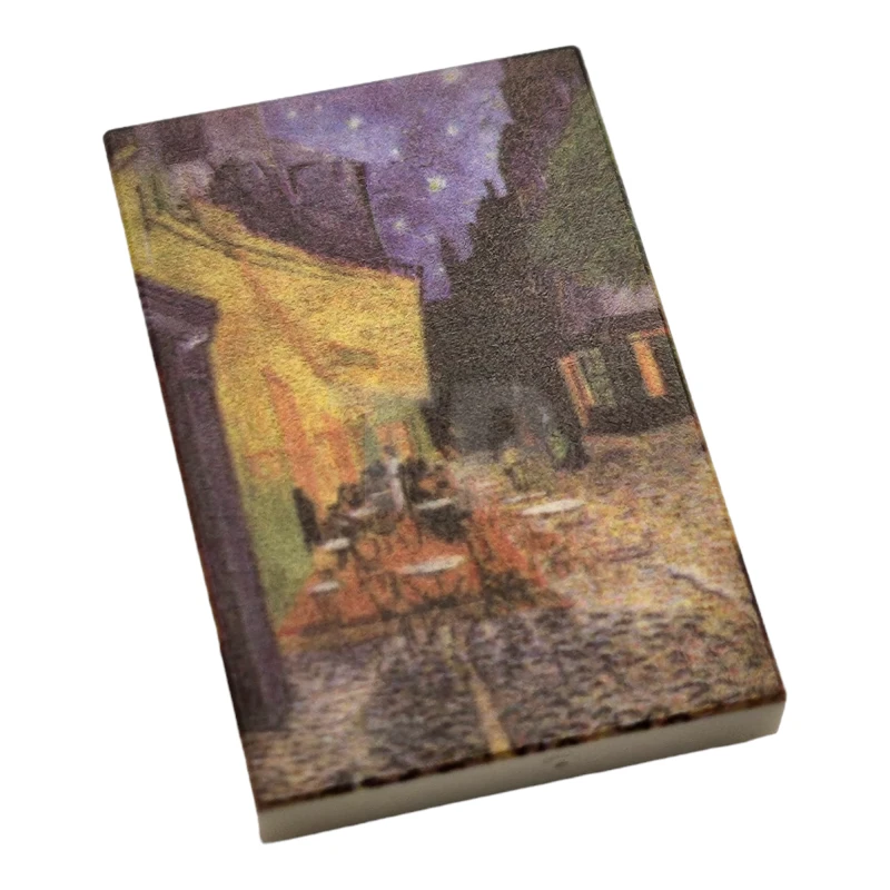 LEGO&reg;  - 26603BJB42 - Tegel 2 x 3 Van Gogh - Café de Nuit