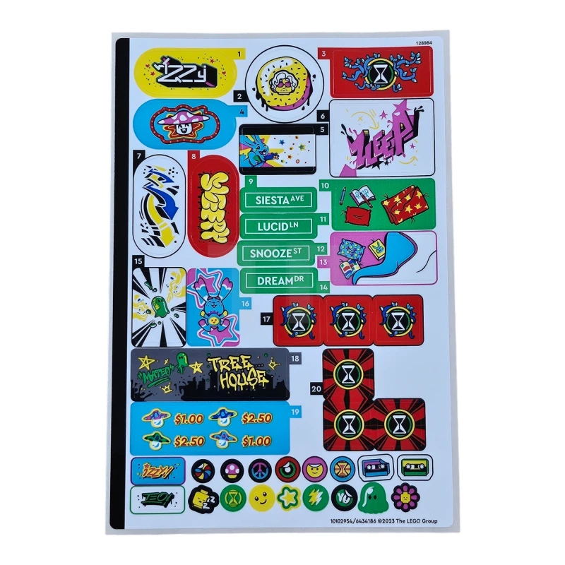 LEGO&reg; 6434186 - Sticker for Set 71461