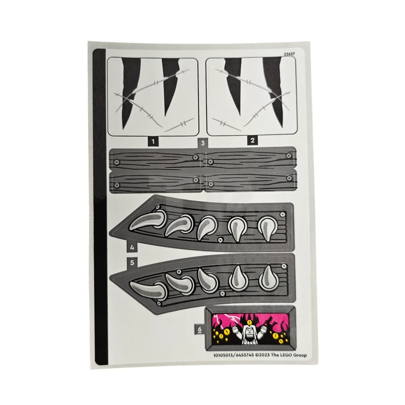 LEGO&reg; 6455745 - Sticker voor set 71469