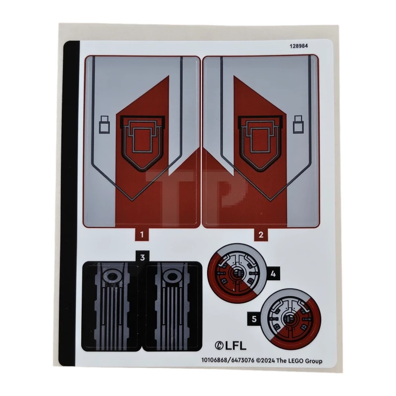 LEGO&reg; 6473076 - Sticker for Set 75362