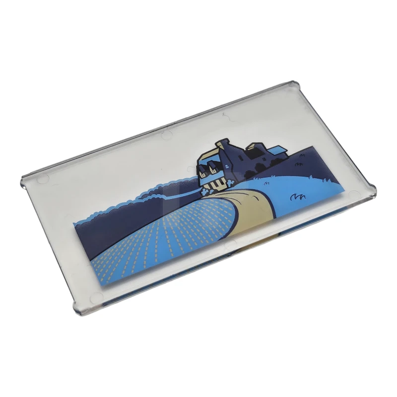 LEGO&reg; 6456161 - 57895pb128 - Glass for Window 1 x 4 x 6 with Field Road Pattern