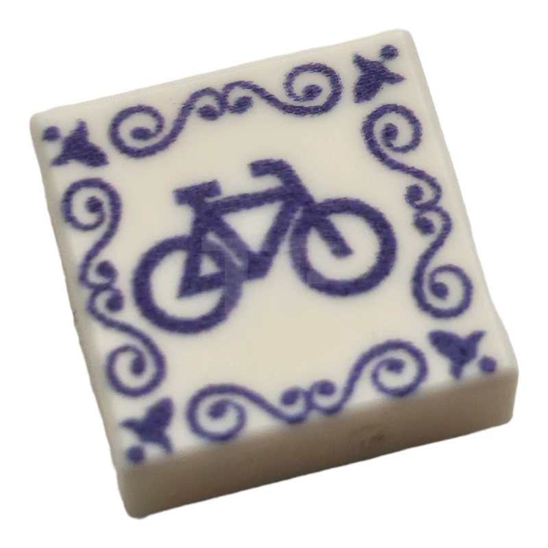 LEGO&reg;  - 3070BJB07 - Piastrelle 1 x 1 Bicicletta