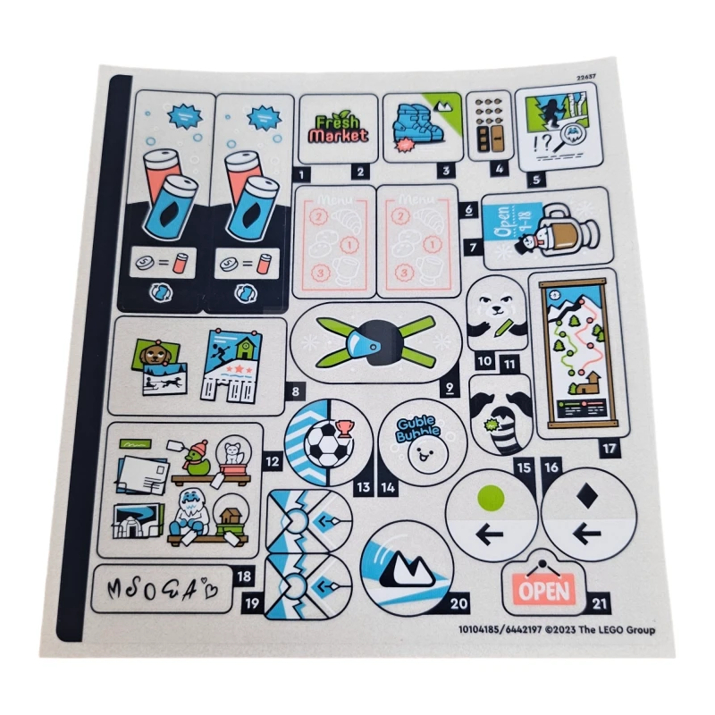 LEGO&reg; 6442197 - Sticker for Set 41756
