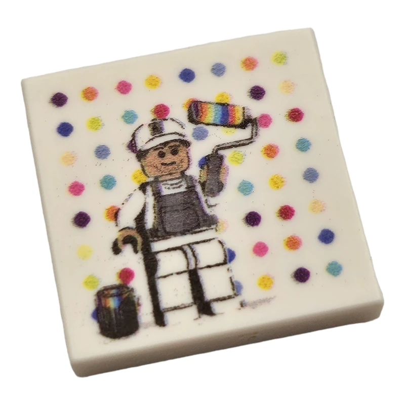 LEGO&reg;  - 3068BJB02 - Tile 2 x 2 Painter Spot