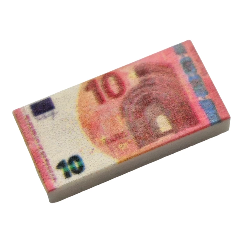 LEGO&reg;  - 3069BJB07 - Baldosa 1 x 2 - 10 Euro