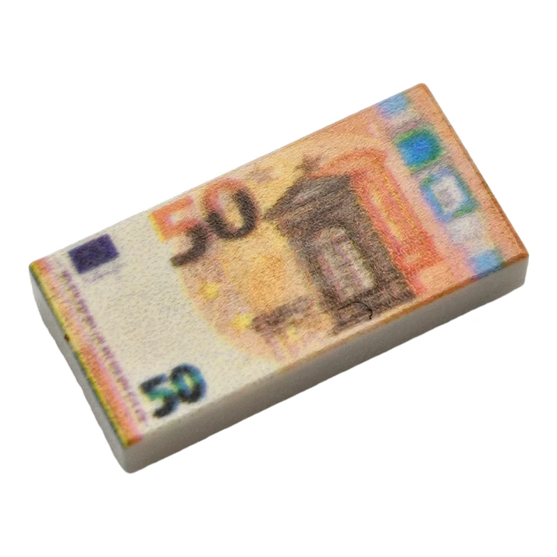 LEGO&reg;  - 3069BJB05 - Fliese 1 x 2 - 50 Euro