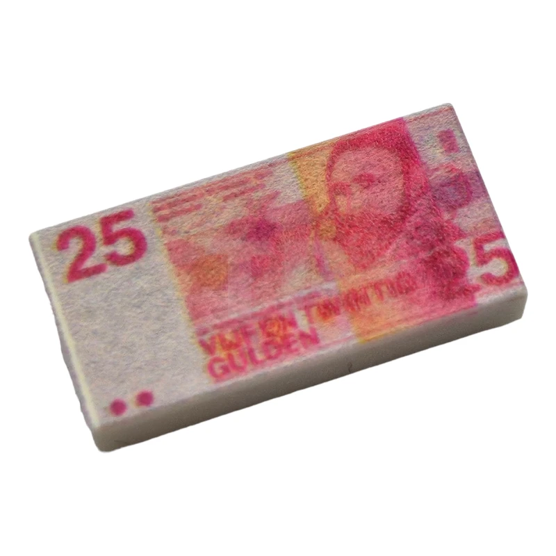 LEGO&reg;  - 3069BJB17 - Fliese 1 x 2 - 25 Gulden Sweelinck