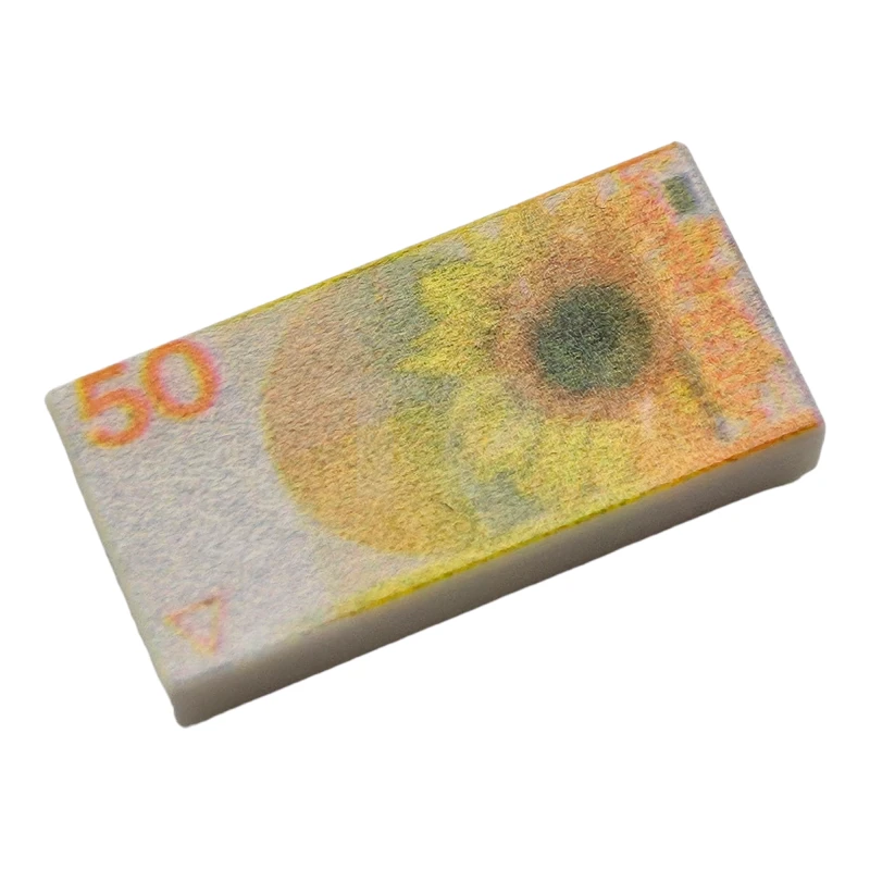 LEGO&reg;  - 3069BJB15 - Tile 1 x 2 - 50 Gulden Zonnebloem