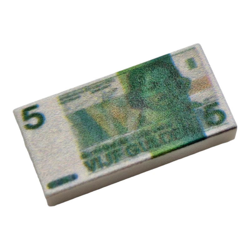 LEGO&reg;  - 3069BJB20 - Fliese 1 x 2 - 5 Gulden 1973