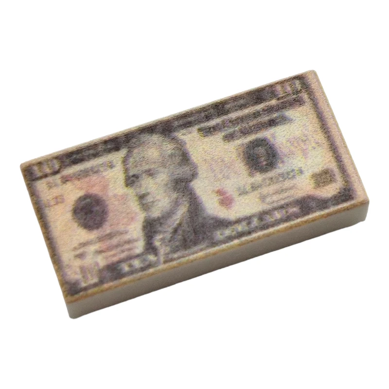 LEGO&reg;  - 3069BJB25 - Fliese 1 x 2 - 10 Dollar