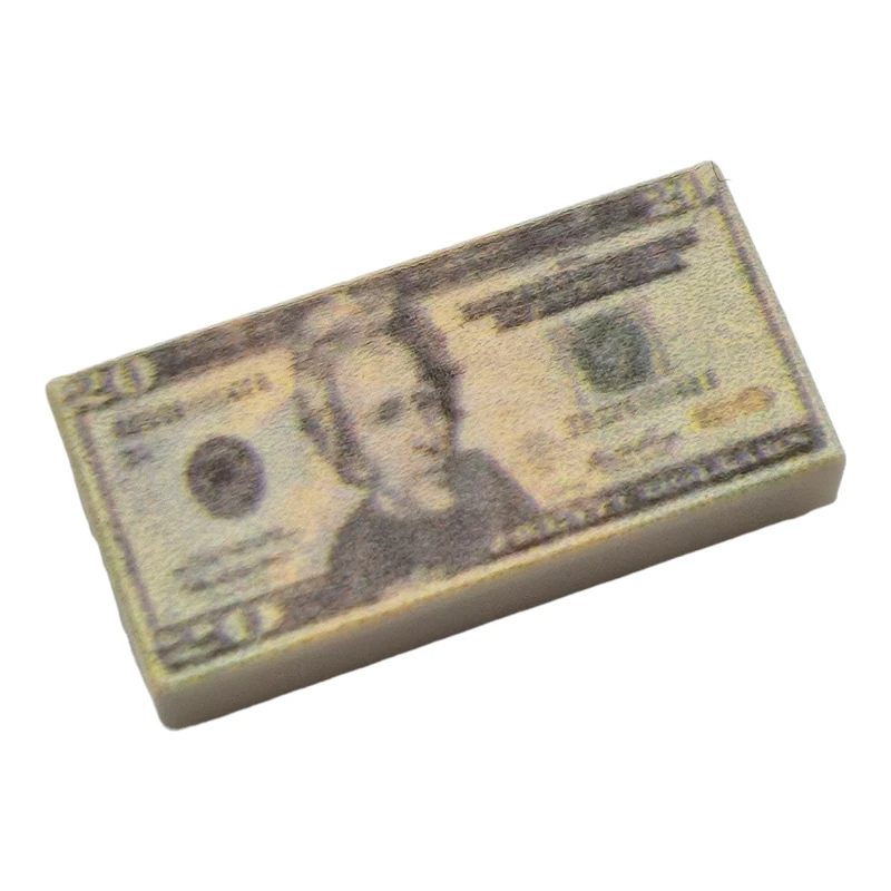 LEGO&reg;  - 3069BJB26 - Fliese 1 x 2 - 20 Dollar